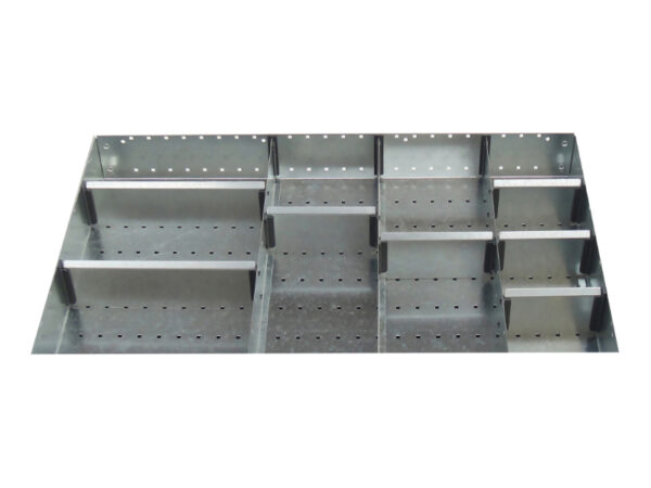 Cubio Adjustable Divider Kit 11 Compartment for Cabinet - WxDxH: 800X525X75mm Galvanised Steel _SKU-43020652.51