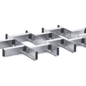 Cubio Adjustable Divider Kit 15 Compartment for Cabinet - WxDxH: 800X525X75mm Galvanised Steel _SKU-43020653.51