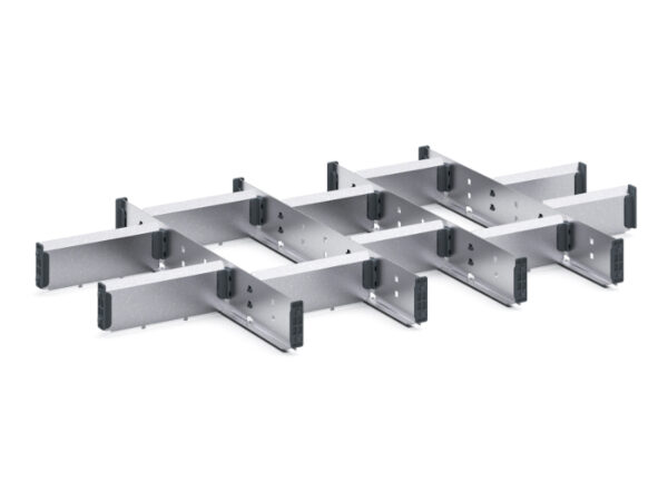 Cubio Adjustable Divider Kit 15 Compartment for Cabinet - WxDxH: 800X525X75mm Galvanised Steel _SKU-43020653.51