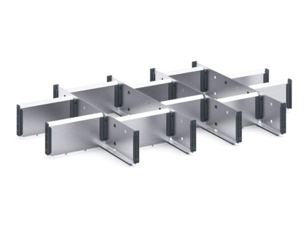 Cubio Adjustable Divider Kit 15 Compartment for Cabinet - WxDxH: 800X525X100mm Galvanised Steel _SKU-43020655.51