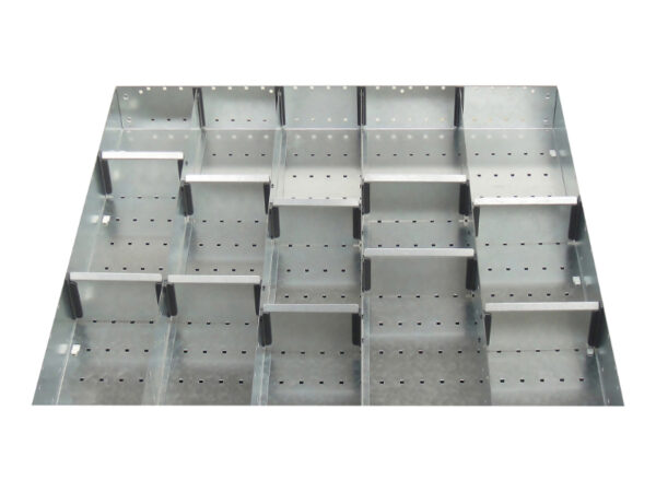 Cubio Adjustable Divider Kit 15 Compartment for Cabinet - WxDxH: 800X750X150mm Galvanised Steel _SKU-43020669.51