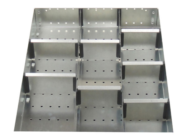 Bott Dividers - Cubio Adjustable Divider Kit 10 Compartment for Cabinet - WxDxH: 525X650X75mm Galvanised Steel _SKU-43020714.51