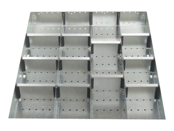 Cubio Adjustable Divider Kit 15 Compartment for Cabinet - WxDxH: 650X750X150mm Galvanised Steel _SKU-43020725.51