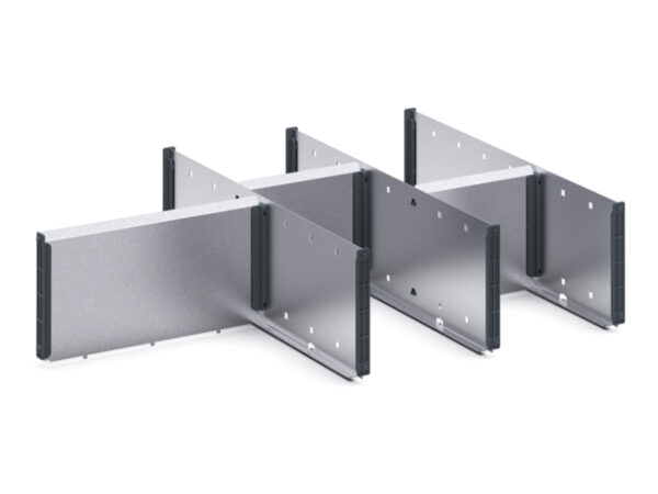 Cubio Adjustable Divider Kit 7 Compartment for Cabinet - WxDxH: 800X525X150mm Galvanised Steel _SKU-43020728.51