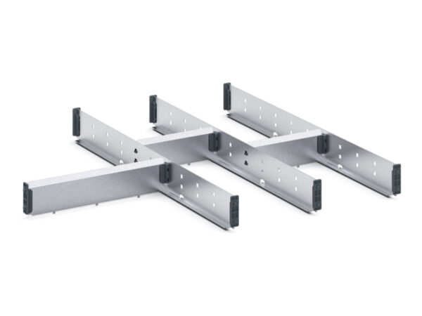 Cubio Adjustable Divider Kit 7 Compartment for Cabinet - WxDxH: 800X650X75mm Galvanised Steel _SKU-43020729.51