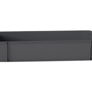 Bott Parts Box Container - Eurobox . WxDxH: 600X400X120mm Plastic Ral 7016 _SKU-62510016.19V