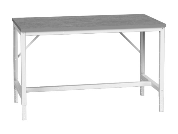 Adjustable Height Esd Work Table - Verso Adj. Height Framework Bench with Esd Worktop. WxDxH: 1500X600X780-930mm Ral 7035 _SKU-16921522.16