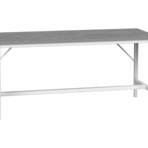 Esd Work Table - Verso Adj. Height Framework Bench with Esd Worktop. WxDxH: 2000X600X780-930mm Ral 7035 _SKU-16921523.16