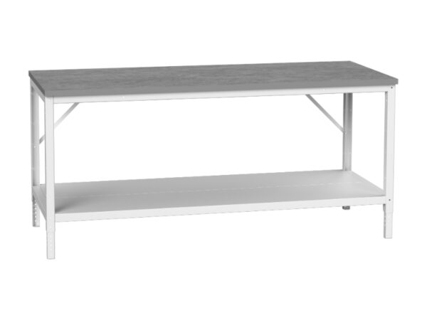 Verso Framework Bench with Esd Top - WxDxH: 2000X800X780-930mm Ral 7035 _SKU-16922031.16