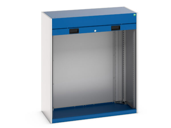 Bott Cupboard with Roller Shutter Doors - WxDxH: 1050X525X1200mm Ral 7035/5010 _SKU-40201001.11V
