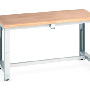 Bott Electric Work Table - Cubio Stepless Adjustable Height Bench Electric, with Multiplex Worktop U. K. . WxDxH: 1500X750X840-1140mm Ral 7035 _SKU-41003566.16