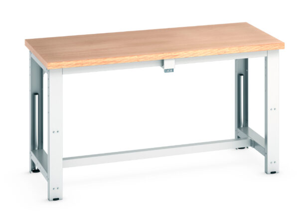 Bott Electric Work Table - Cubio Stepless Adjustable Height Bench Electric, with Multiplex Worktop U. K. . WxDxH: 1500X750X840-1140mm Ral 7035 _SKU-41003566.16