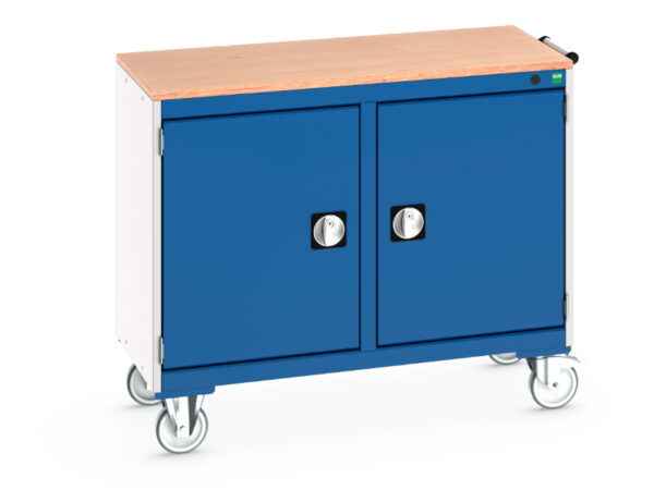 Bott Mobile Cabinet - Cubio Mobile Cabinet 50/50 (Mpx) Cupboard / Cupboard. WxDxH: 1050X525X890mm Ral 7035/5010 _SKU-41006001.11V