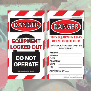 Lockout Tags - SKU 10758
