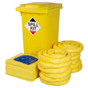 240 Litre Chemical Wheelie Bin Spill Kit - SKU CSK240