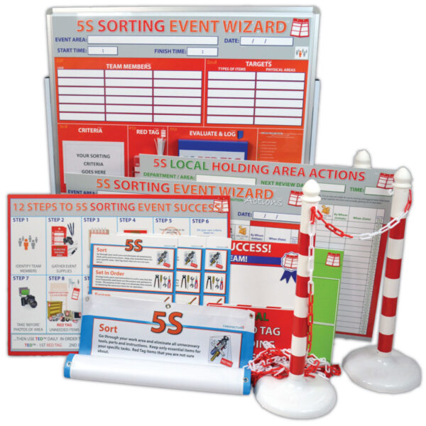 5S Sort Event Success™ Kit – GOLD - SKU 9029