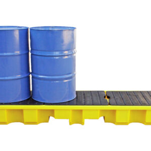 For the best oil drum storage which ensures that drips and leaks are contained safely you need our Drum Spill Pallet - SKU BPLN
