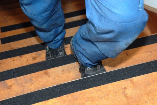 Black Non Slip Tape available in numberous widths  SKU-F832