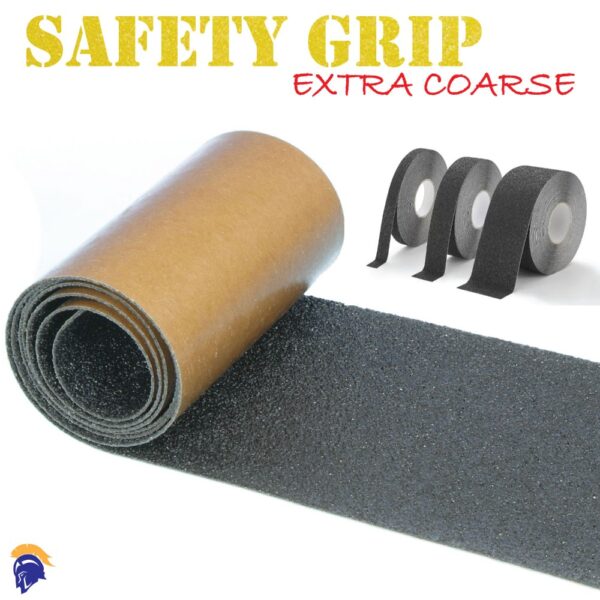 Non Slip Tape Safety Grip X Coarse Black   SKU-F1000