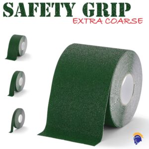 Non Slip Tape Safety Grip X Coarse Green   SKU-F1012