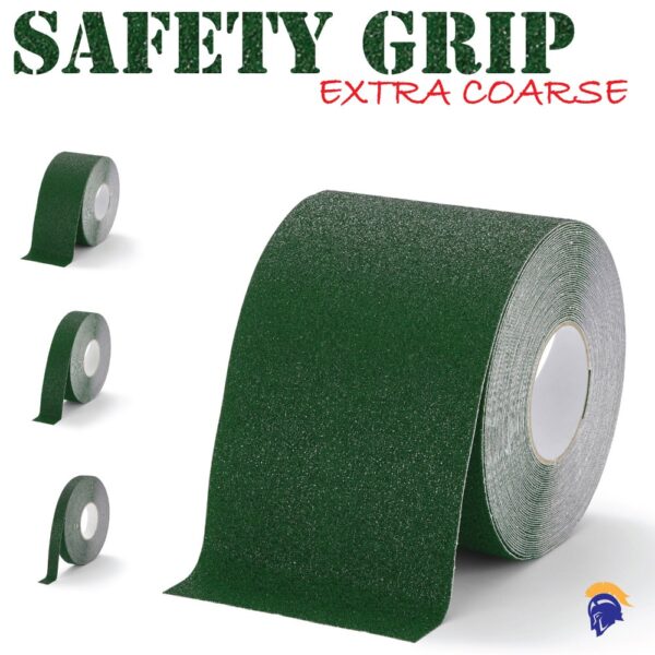 Non Slip Tape Safety Grip X Coarse Green   SKU-F1012