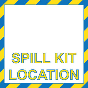 SPILL KIT Foot Print - Anti Slip Floor Sign 1000 x 1000mm - R9 anti slip rating - SKU F820