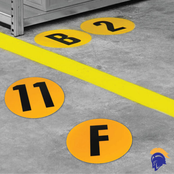 Warehouse Floor Markers 190mm diameter Warehouse marker   SKU-F2512 - Image 3