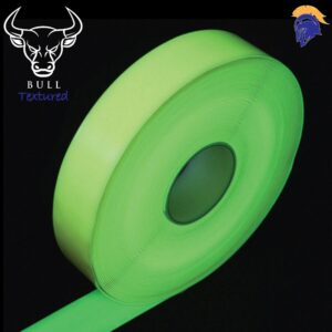 Invictus Bull Floor Marking Tape - Extremely Heavy Duty Glow in the Dark Industrial Floor Tape SKU-F1675-GID