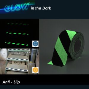 Anti Slip Hazard Tape Safety Grip Hazard Glow in the Dark   SKU-F1072