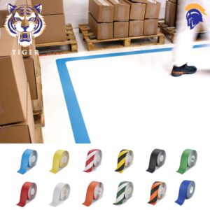Invictus Tiger Warehouse Tape for Floor - Toughest, most durable thin profile Tape for Floors available  SKU-F2176