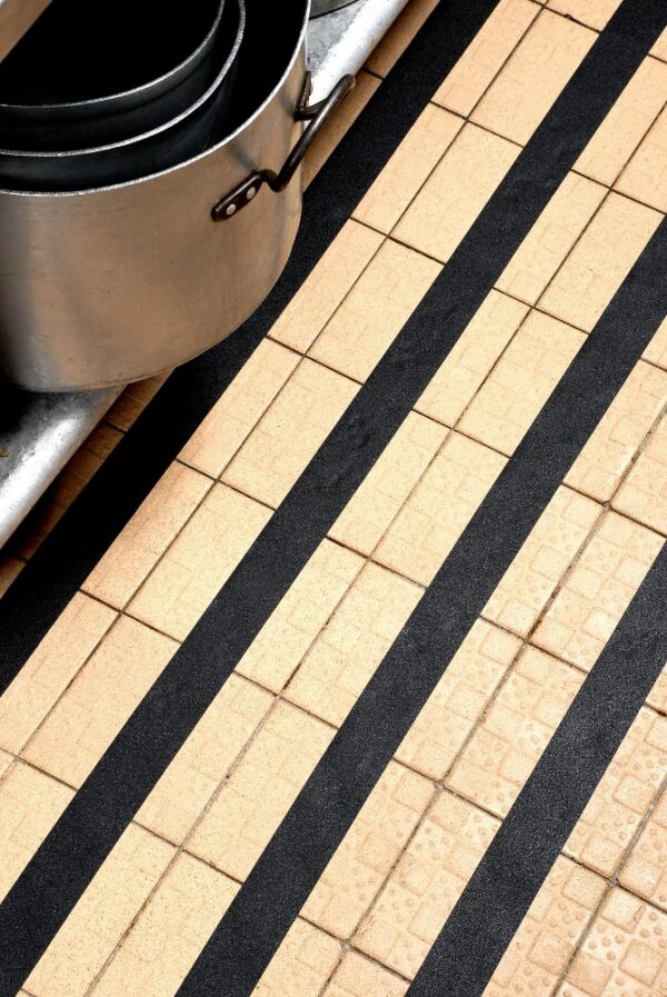 Tough Anti Slip Floor Tapes - Resilient (Non Grit) - Soft on feet. Available in many colours and sizes  SKU-F1372 - Image 5
