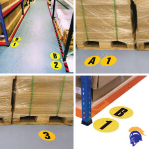 Warehouse Floor Markers 190mm diameter Warehouse marker   SKU-F2512
