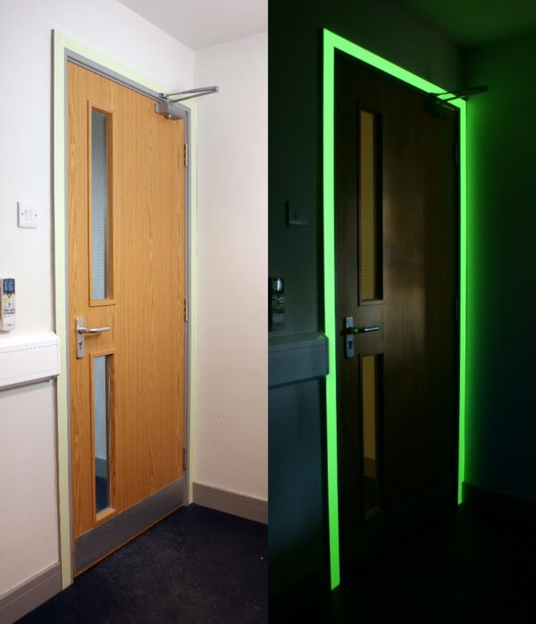 Emergency Exit Tape Photoluminescent Egress Tape Plain   SKU-F1576