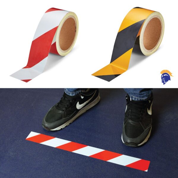 Reflective Hazard Tape for marking hazards and dangers  SKU-F2368