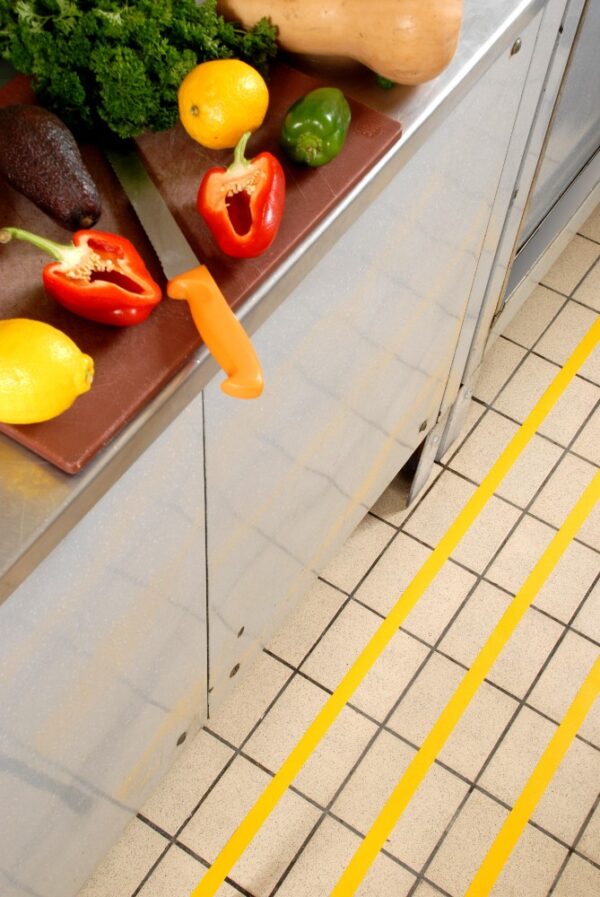 Tough Anti Slip Floor Tapes - Resilient (Non Grit) - Soft on feet. Available in many colours and sizes  SKU-F1372 - Image 6