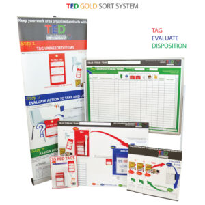 TED™ Kit - GOLD (Continuous 5S Sort System)_SKU-9205