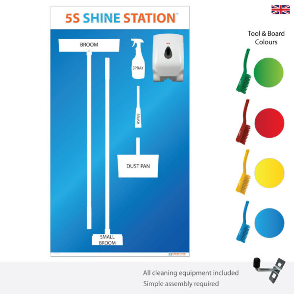 5S Housekeeping Shadow Boards – Silver Edition (All Tools Included) KIT - SKU 11202