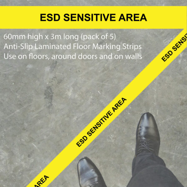 ESD Floor Sign - SKU-FSESD - Image 2