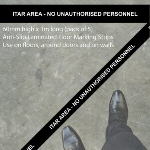 ITAR-Zone-Sign -  SKU-FSITAR