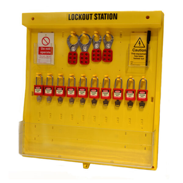 Lockout Station Board (No Cover) - SKU LOK273
