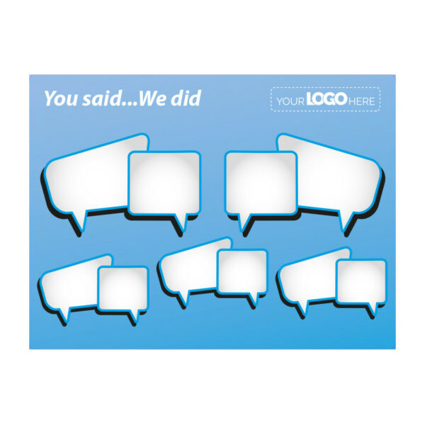 You Said We Did Template - SKU SB-BD22