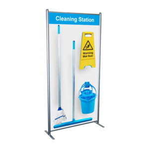 Industrial Cleaning Station - Tools and Stand - SKU F4012C