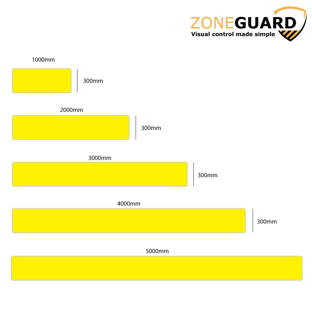 Warehouse Floor Marking - ZONE GUARD - Rapid floor and wall area management system (300mm deep) - SKU F5020 - Image 4