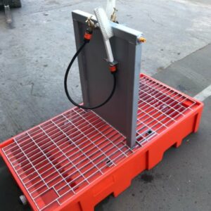 Forklift Mobile Boot Wash Station 2 Person Back-to-Back SKU-IBWS-BTB