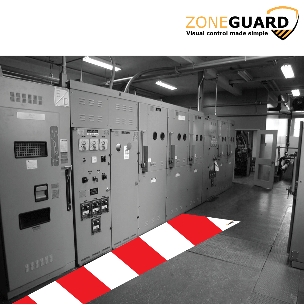 Warehouse Floor Marking - ZONE GUARD - Rapid floor and wall area management system (300mm deep) - SKU F5020 - Image 3