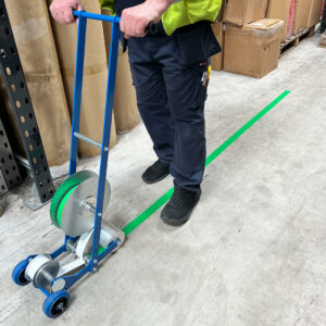 Heavy duty walk behind Floor Tape Applicator SKU-F5092