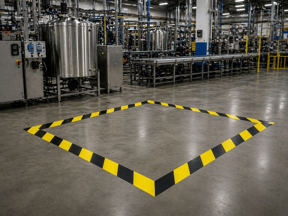 Hazard-Floor-Marking